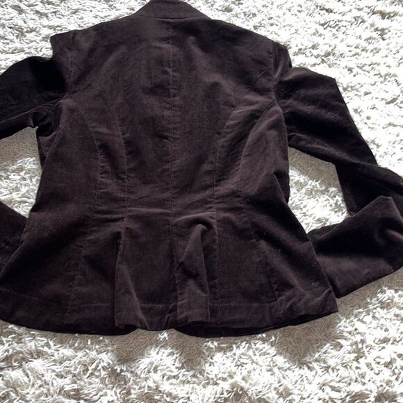 Vintage Ralph Lauren Brown Corduroy Military Style Jacket Large - Picture 8 of 13